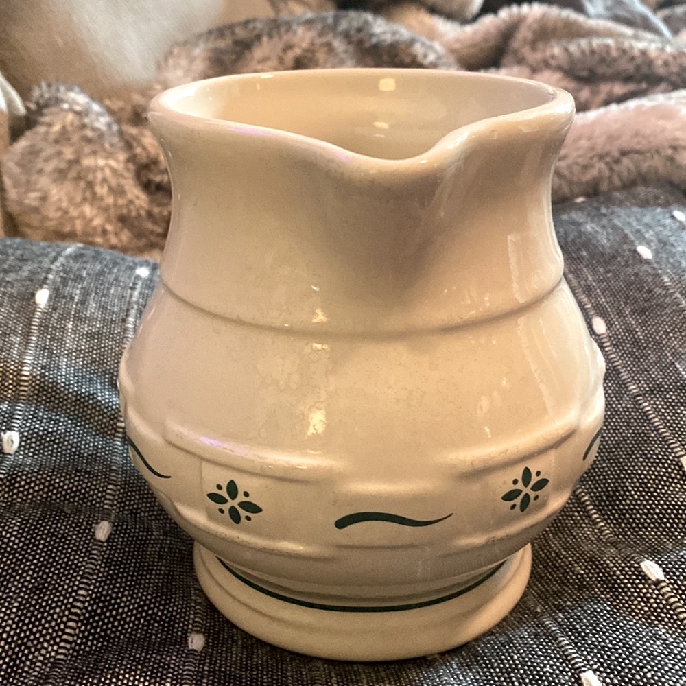 EUC) Vintage Longaberger Milk Pitcher - Picture 2 of 11